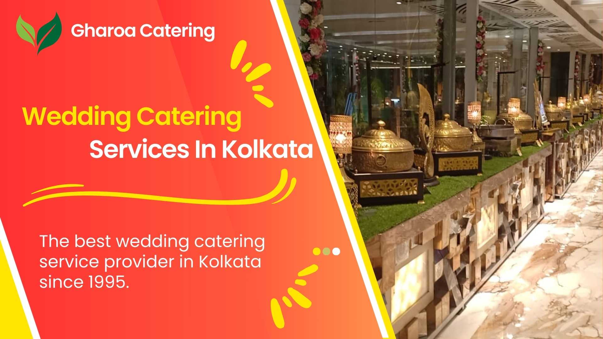 Gharoa catering best weddign caterers in kolkata banner